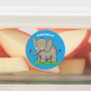 Sök efter elefant tecknad kontorsmaterial Söt