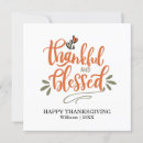 Sök efter thanksgiving kort Enkel