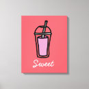 Sök efter tea canvastryck Rosa