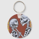 Sök efter diameter de los muertos nyckelringar Skelett