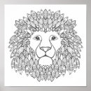 Sök efter lejont huvud konst Zendoodle
