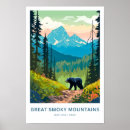 Sök efter underbart rökigt Nationalpark