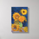 Sök efter solblomma canvastryck Van gogh