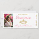 Sök efter quinceanera inbjudningar Tiara