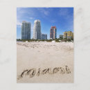 Sök efter miami beach vykort Sand
