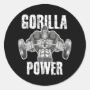 Sök efter gorilla klistermärken Beast