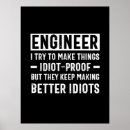 Sök efter ingenjör posters Humor