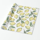 Sök efter citron presentpapper Vattenfärg