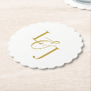 Sök efter wedding monogram underlägg Chic