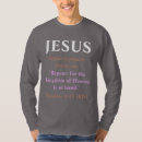 Sök efter repent tshirts Gud