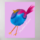 Sök efter bird posters Rosa