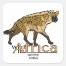 Sök efter hyena klistermärken Illustration