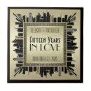 Sök efter svart och guld kakelplattor Par