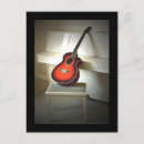 Sök efter musik vykort Gitarr