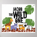 Sök efter tiger i djungel bebis barn Djur