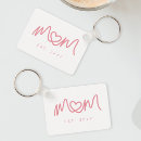 Sök efter mammor nyckelringar Ny mamma