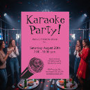 Sök efter mikrofon inbjudningar Karaoke