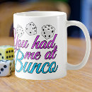 Sök efter lekar kaffemuggar Bunco