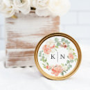Sök efter monogram bröllop klistermärken Tidlös