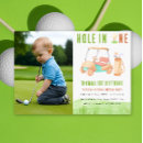 Sök efter hole in one Akvarell