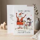 Sök efter santa julkort Minimalistisk