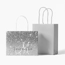 Sök efter silver presentpåsar Glitter