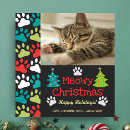 Sök efter kattfotokort Meowy christmas
