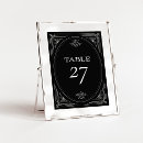 Sök efter bordsnummer bröllop Vintage