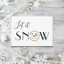 Sök efter låt det snöa kort Snöman