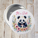 Sök efter panda knappar Blommigt