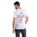 Sök efter jesus saves tshirts Tro