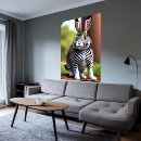 Sök efter svart zebra posters Vild djur