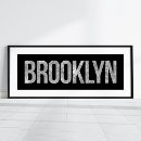Sök efter brooklyn posters Svart och vitt