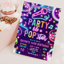 Sök efter popstjärna Födelsedagsfest
