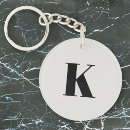 Sök efter brev k nyckelringar Initial