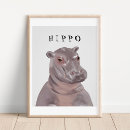 Sök efter flodhäst posters Safari