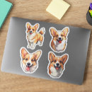 Sök efter corgi klistermärken Valp