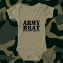 Sök efter armé bebis tshirts Militär