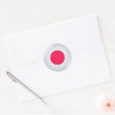Sök efter japan flagga klistermärken Röd
