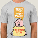 Sök efter förbryllar tshirten Korsord