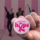 Sök efter rosa band knappar Bröstcancermånad