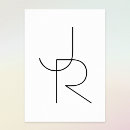 Sök efter logotyp posters Svart och vitt
