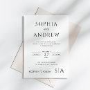 Sök efter monogramdesignen inbjudningar Elegant