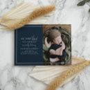 Sök efter födelse meddelande julkort Minimal