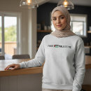 Sök efter fritt luvtröjor Palestinska flagga