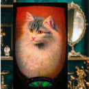 Sök efter målad katt posters Vintage