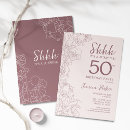 Sök efter 50 år inbjudningar kalas För henne