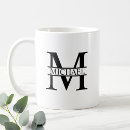 Sök efter wedding monogram muggar För honom