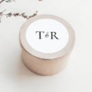 Sök efter monogrammed inbjudan för monogram Brud