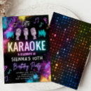 Sök efter karaoke Inbjudan till karaoke part